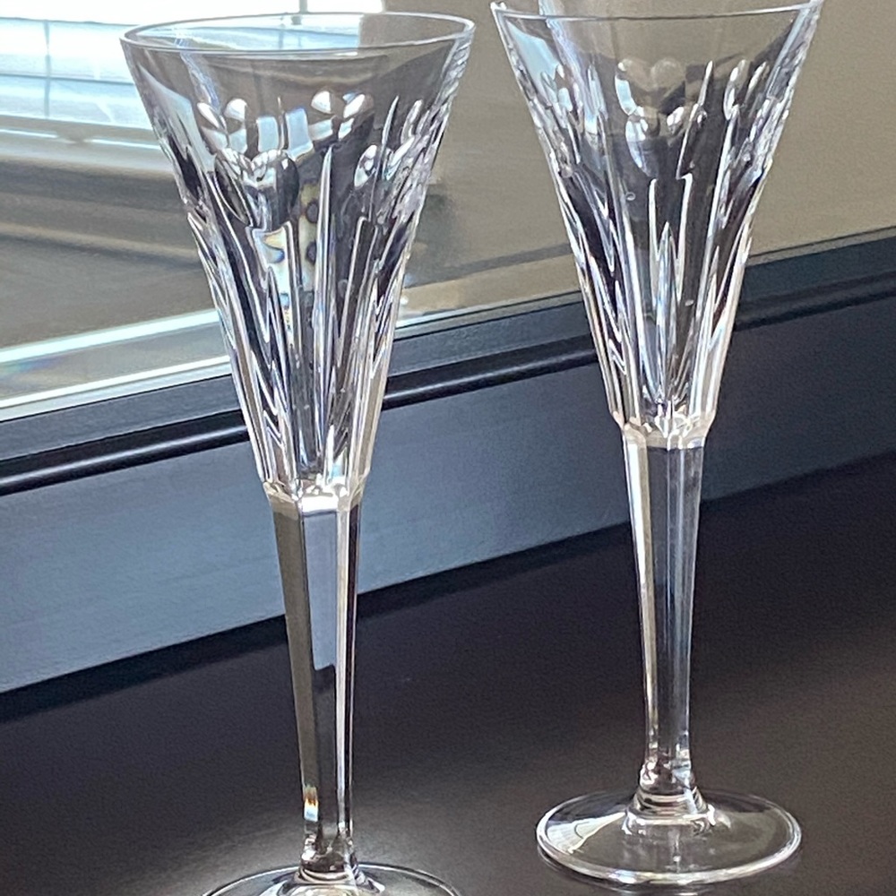 Waterford Crystal “Love” Toasting Flutes